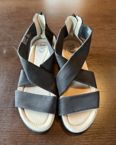 Earth spirit black strappy - spirit,