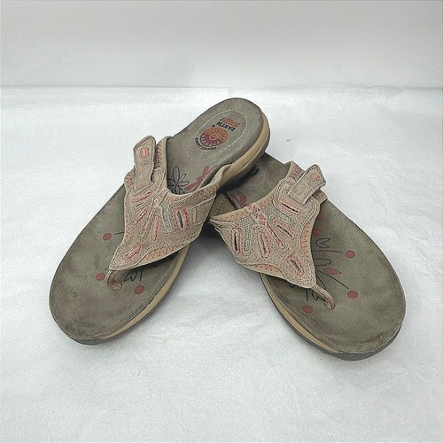 Earth spirit thong - earth, sandals